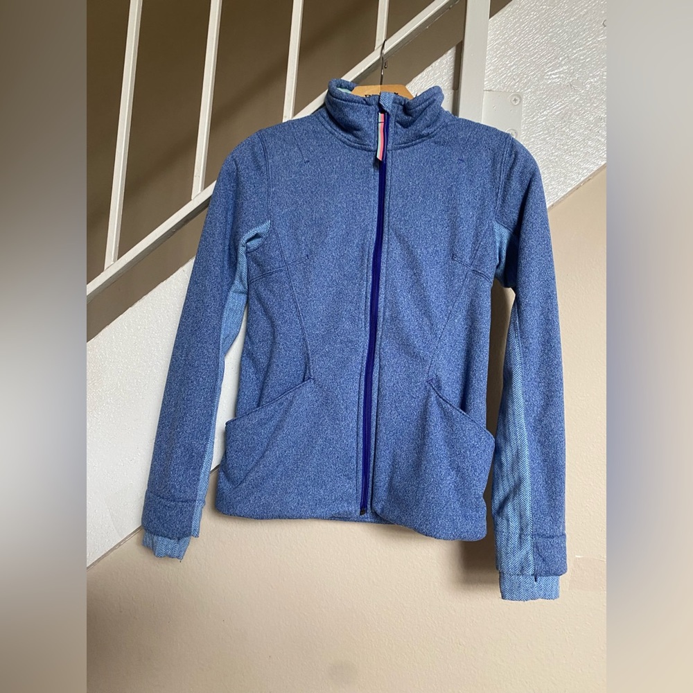 Blue Full-Zip Jacket. Iviva by. Lululemon. Girls